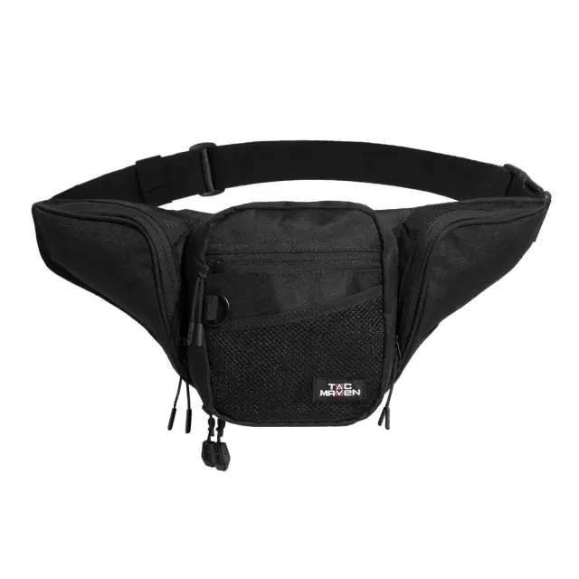 TAC MAVEN Nemea 2.0 Gun Pouch-Τσαντάκι Μέσης με Θήκη Όπλου - 01-Black-Μαύρο