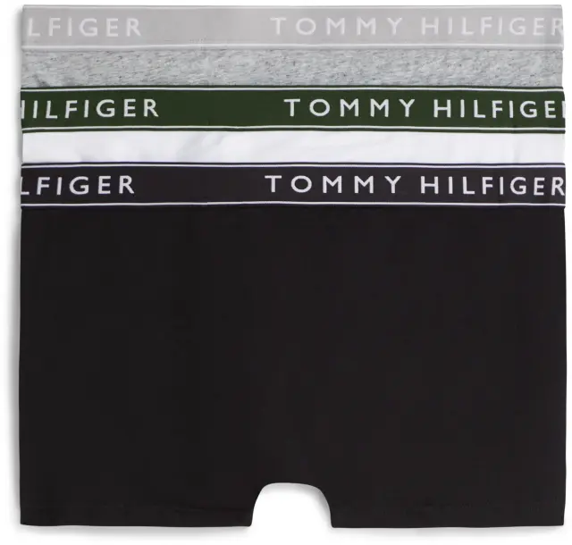 Tommy Hilfiger 3-Pack Essential Logo Waistband Trunks σετ ανδρικό μπόξερ UM0UM03882-1 2