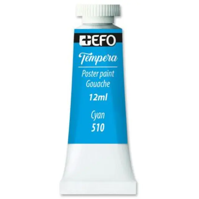 Τέμπερες +Efo 12x12ml Γαλάζιο