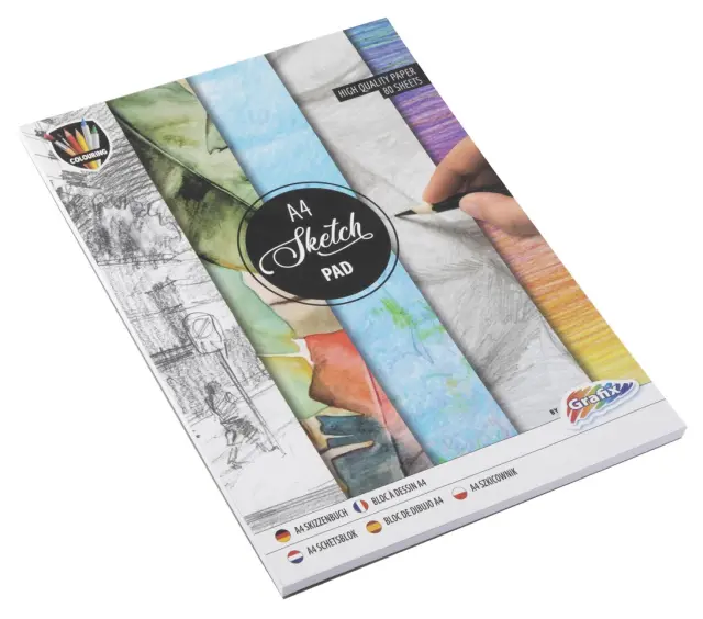 Grafi- Sketch Pad A- 80 Sheet-15001- Toys