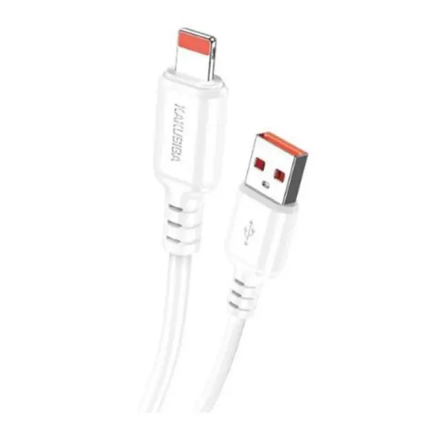 Καλώδιο φόρτισης lightning Kakusiga KSC-982 3A 1m white
