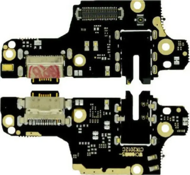 Επαφή Φόρτισης Xiaomi Redmi Note 9s με Μικρόφωνο και Πλακέτα OEM Type A