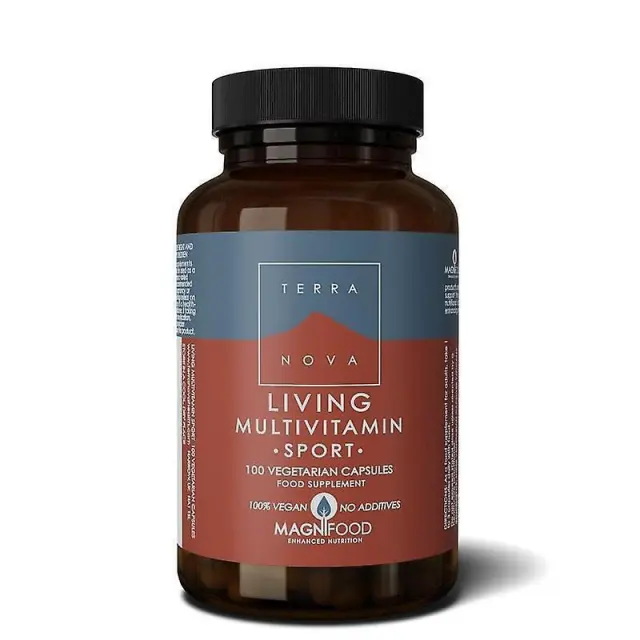TerraNova Living Multivitamin Sport Πολυβιταμίνη για Ενέργεια 100 φυτικές κάψουλες
