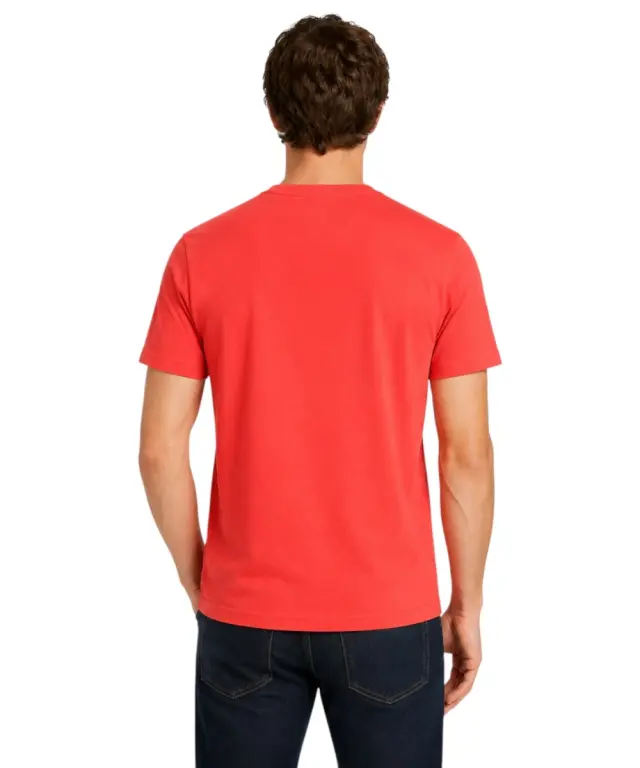 North Sails - Ανδρικό T-shirt Κοντομάνικο Regular Fit 996025-000-0230 Κόκκινο 2