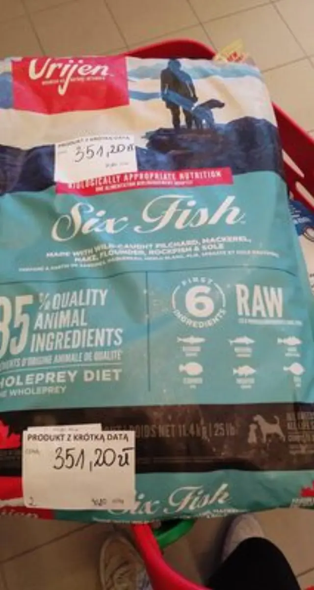 ORIJEN SIX FISH DOG 11,4KG