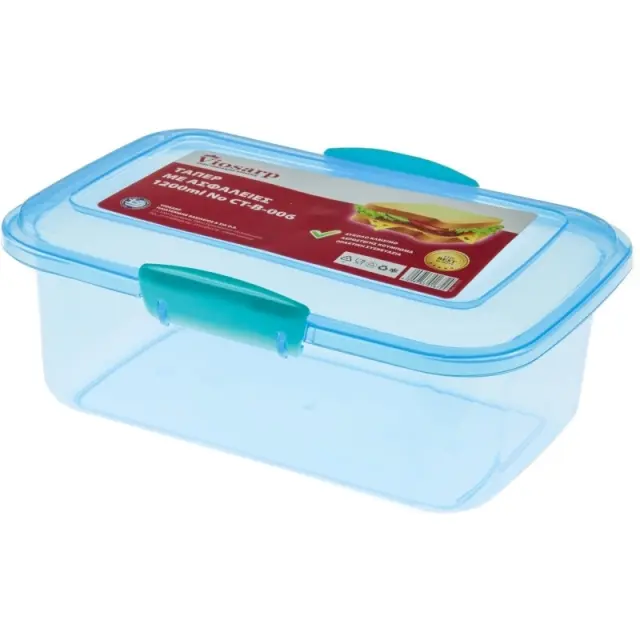 Viosarp Δοχείο Φαγητού Πλαστικό 1200ml