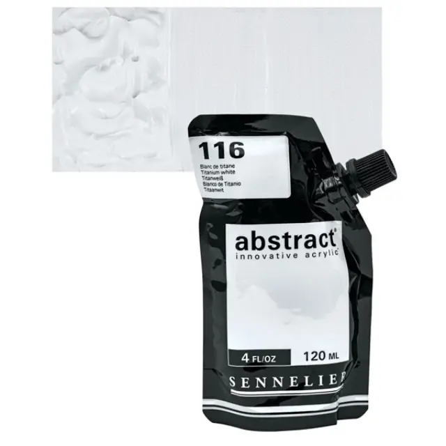 Ακρυλικό Sennelier Abstract 116 Titanium White - 120ml