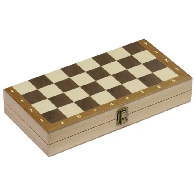 Goki Σκάκι από Ξύλο με Πιόνια 30x30cm για 7+ ετών 56921 2