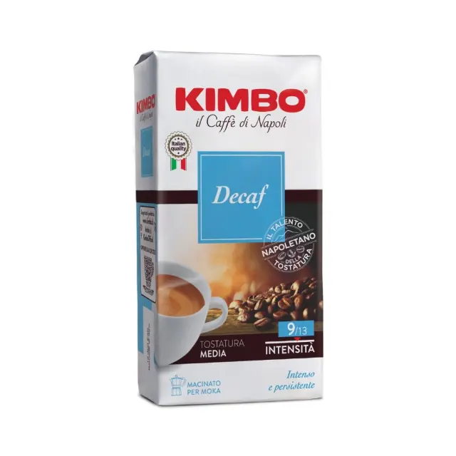 Kimbo Decaffeinato 250g Αλεσμένος