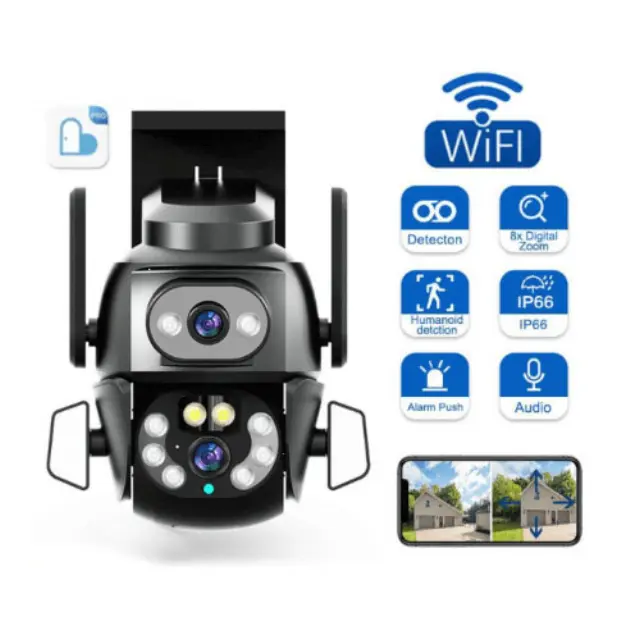 Andowl Q-S800 CCTV Κάμερα Παρακολούθησης Wi-Fi 4K Αδιάβροχη με Αμφίδρομη Επικοινωνία 2