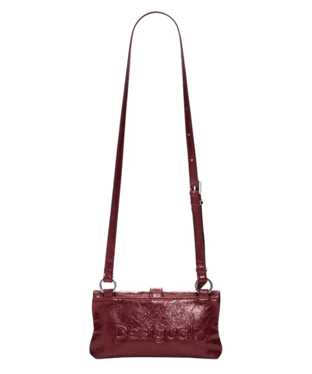 Desigual - Γυναικείο Τσαντάκι Ώμου / Χιαστί Mone Cluth Micro 26WAYP06-3032 Μπορντό 3