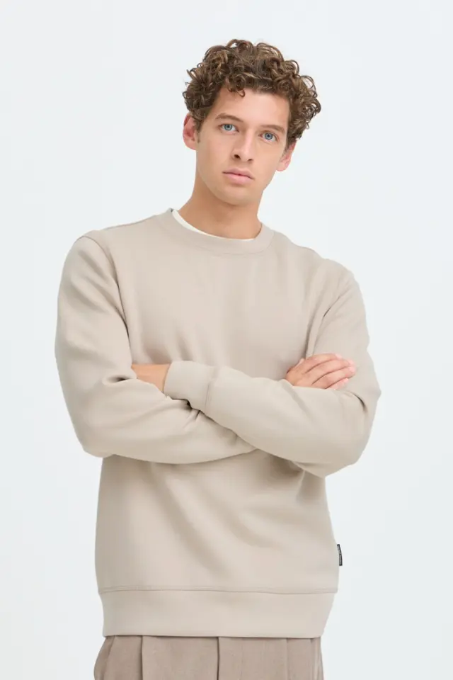 Casual Friday Aνδρικό SEBASTIAN Φούτερ – Beige - XXL