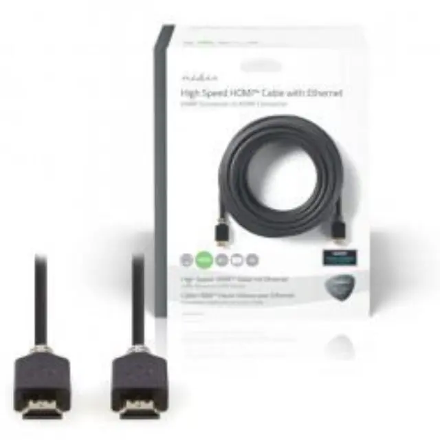 Καλώδιο High Speed HDMI with Ethernet, HDMI αρσ. - HDMI αρσ. 20m.