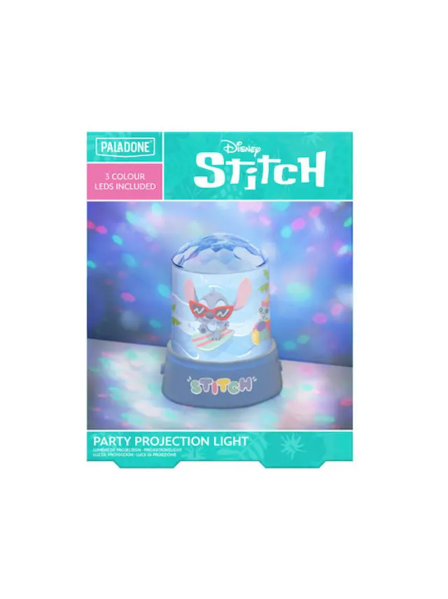 Paladone Παιδικό φωτιστικό Lilo + Stitch Party Projection Light (13cm) 3
