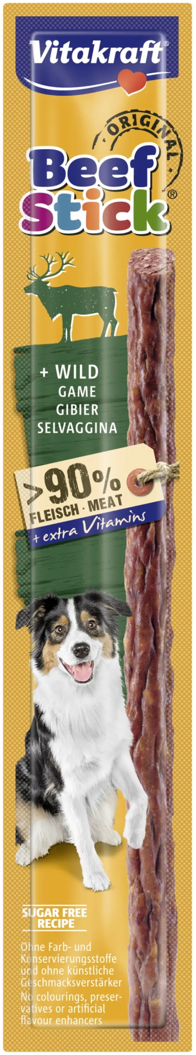 Vitakraft - Beef Stick Game 25x12gr - 61040