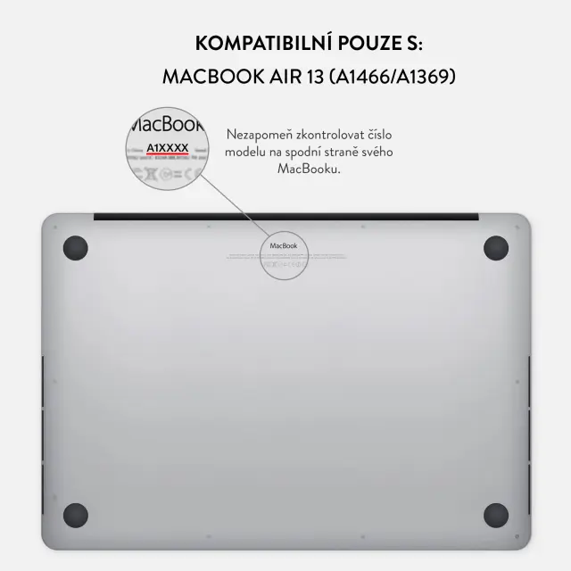 Burga Macbook Case, Nocturnal - MacBook Air 13" 2