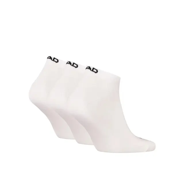 HEAD Ανδρικές Κάλτσες All Sports Training Sneakers - 3 Ζεύγη, Χρώμα Λευκό 2