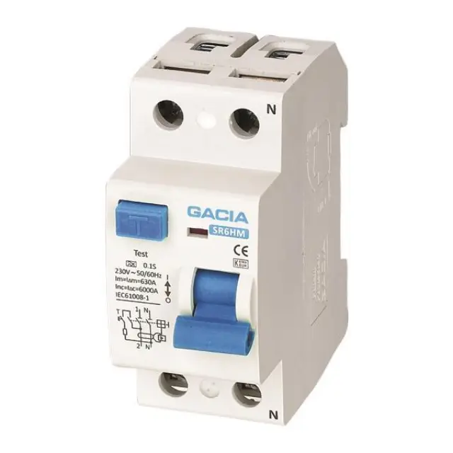 Ρελέ Διαρροής 2Χ40Α 300mΑ GACIA TYPE AC