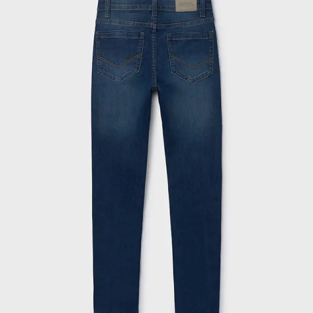 Junior 10 έως 18 ετών Παντελόνι τζιν slim fit βασικό τζιν σκούρο - 16Ε 3