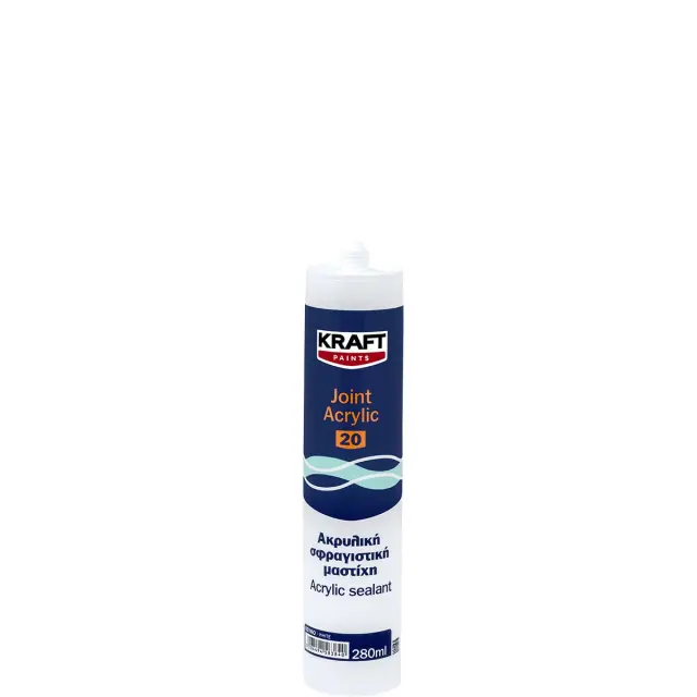 Ακρυλική Σφραγιστική Μαστίχη Kraft Joint Acrylic 20 280ml