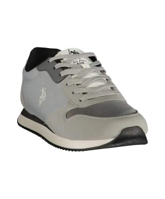 U.S. Polo Assn. - Ανδρικά Παπούτσια Sneakers HAPPY003M6TH1-002 Γκρι 2