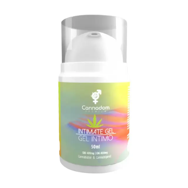 Cannadom Intimate Lubricant Gel CBD 400mg CBG 400mg - 50ml 2