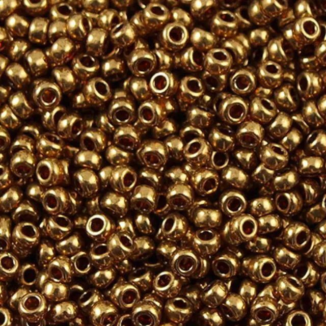 Χάντρα Miyuki Round Rocailles 8/0 - 457L - Metallic Light Bronze ~25gr