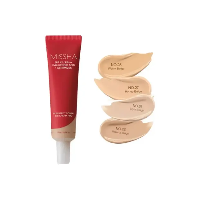 Missha M Perfect Cover BB Cream PRO No25 Κρέμα Προσώπου με Χρώμα για Δυσχρωμίες, 50ml