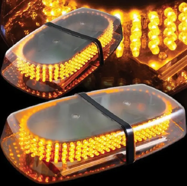 Αδιάβροχος Φάρος 240led με Μαγνητική Βάση 12-24V HW-0415 Πορτοκαλί