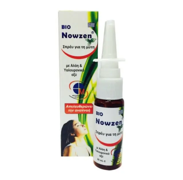 Medichrom Bio Nowzen, Nasal Spray, Φυτικό σπρέυ για τη μύτη, Χωρίς Κορτιζόνη, 20ml 2