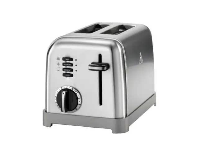 Φρυγανιέρα Cuisinart CPT160E με ισχύ 900W και χωρητικότητα 2 φέτες ψωμιού - InoxCPT160E 3