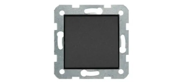 Novella-Trenda Black (Quick Connection) Two Way Switch