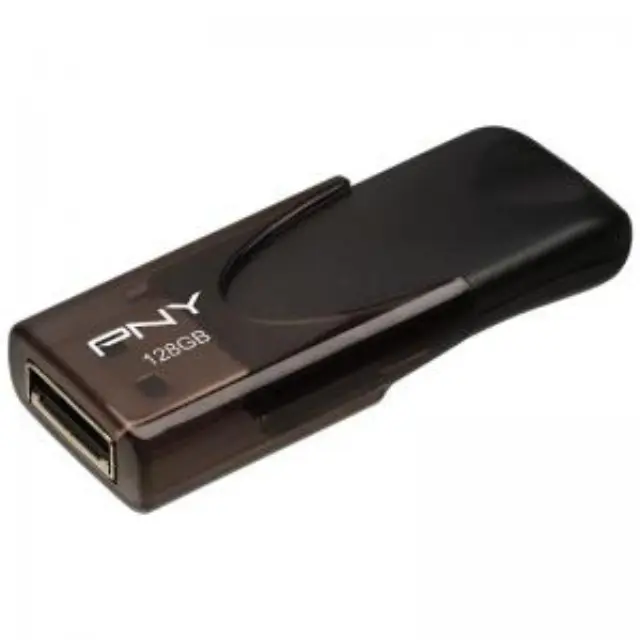 USB 2.0 Flash Disk PNY Attaché 4 USB A 128GB Μαύρο N71326 2