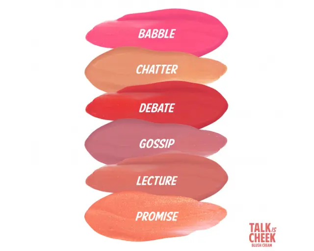 THE BALM BABBLE 111 TALK IS CHEEK ΥΓΡΟ ΡΟΥΖ 4ML 2