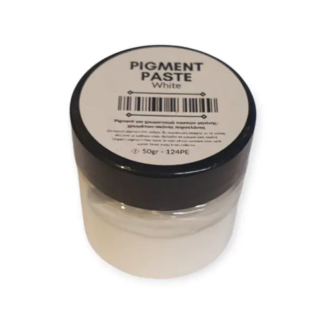 Χρωστική Πάστα (Pigment paste) 50gr, Λευκό