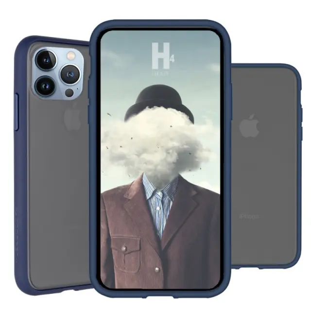 Θήκη Goospery Peach Garden Bumper για Apple iPhone13 Pro Μπλε