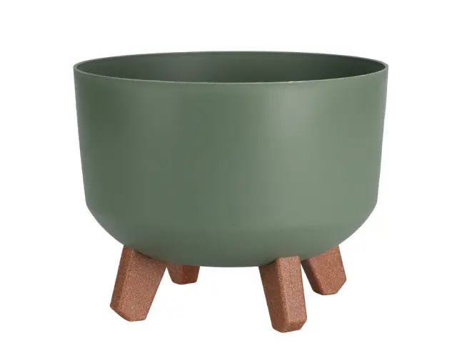 Κασπώ με βάση και διαστάσεις 23.8x23.8x18.7cm - Green Y89300580
