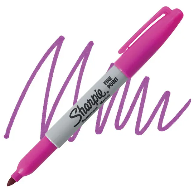 Μαρκαδόρος Sharpie Fine Permanent 0.9mm - Magenta