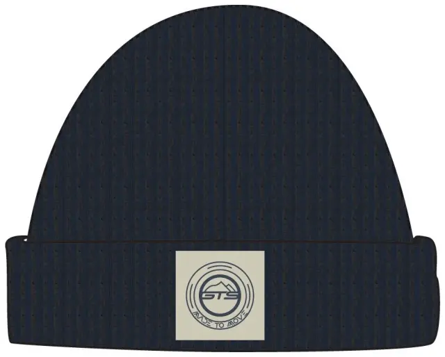 Rib Beanie Cuff 922432U Black Unisex Σκούφος GTS - 922432U-10 2