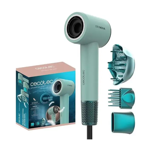 Cecotec Πιστολάκι Μαλλιών DryNova 3in1 1600W Mint (A01_EU01_110329)