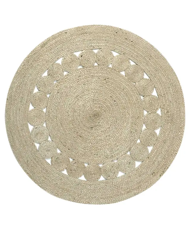 Χαλί γιούτα 1763 (120cm) light grey - -