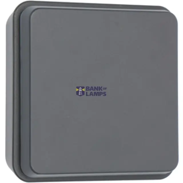 Outdoor Light with Light Source - wall light Berlijn - 12.5W 1200lm 2700K IP54 - Grey