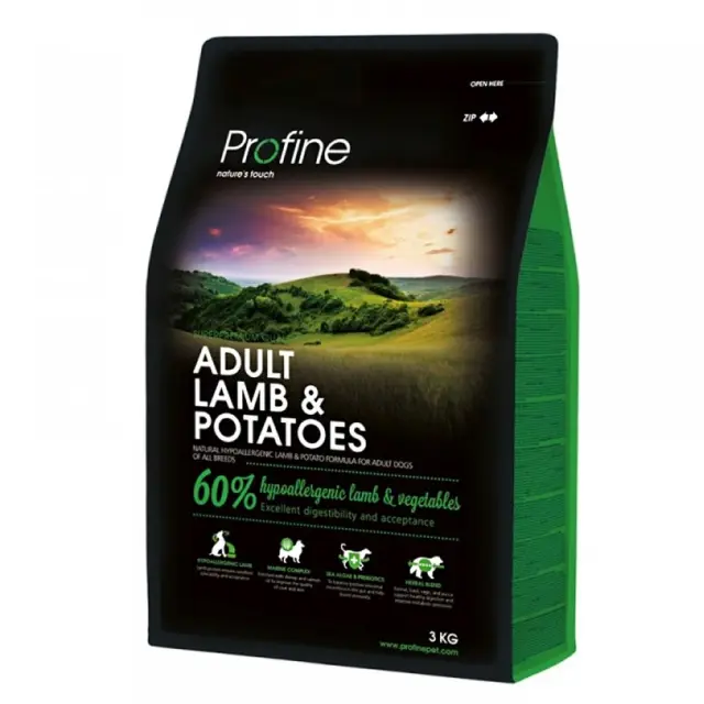 Profine Adult Lamb & Potatoes Ξηρά Τροφή Σκύλου 3kg