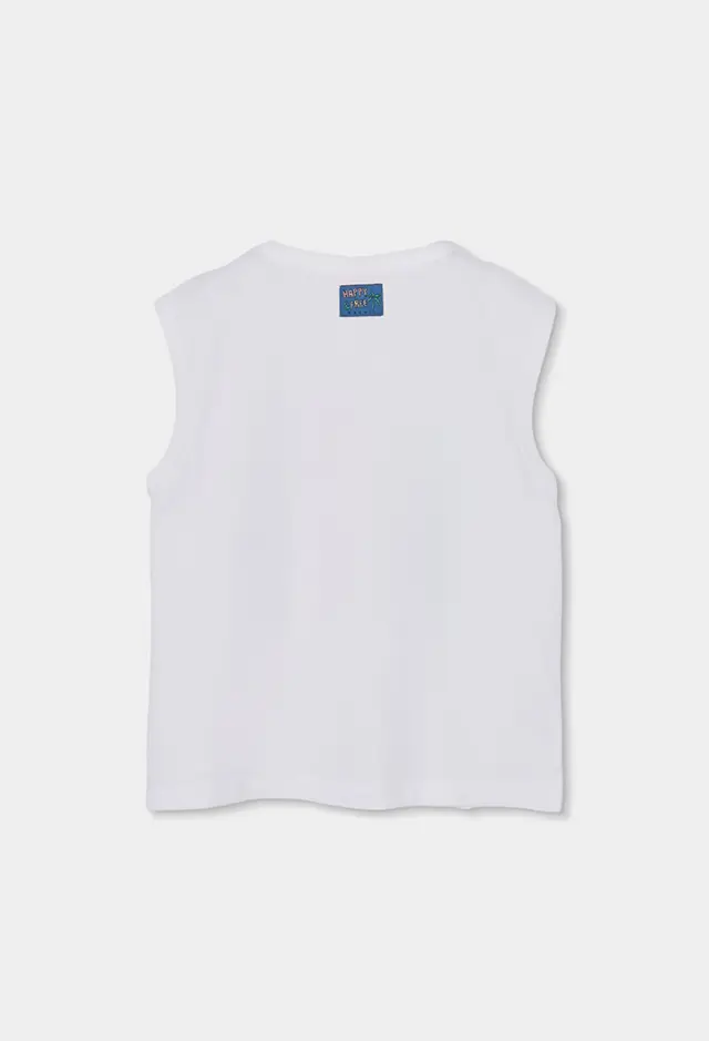 Boboli Knit t-shirt sleevless για αγόρι 613156-1100 - 8 2
