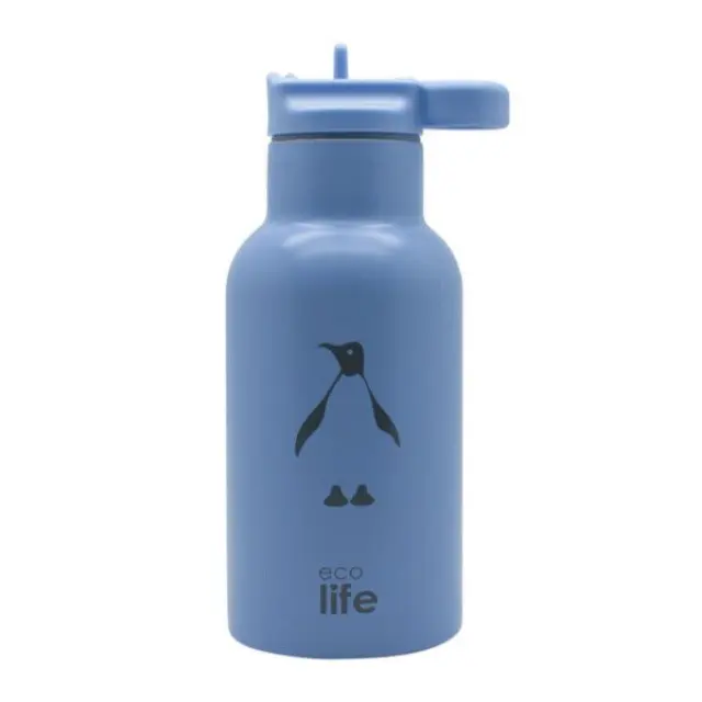 Ecolife Παιδικό Μπουκάλι Θερμός / Kids Thermos Bottle: Animals (4 σχέδια) Penguin