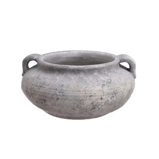 Κασπώ τσιμεντένιο vintage, γκρι, Υ22.5cm