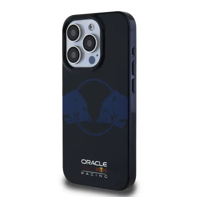 Red Bull PC/TPU Two Bulls Magsafe Case for iPhone 15 Pro Max Navy 2