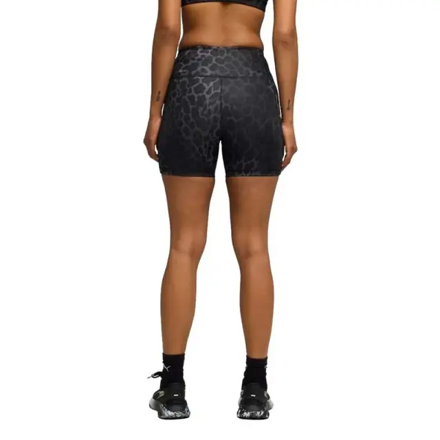 Puma Women's TAD Essential Spotted Haze 5inch High Waist Tight Short Μαύρο 528513-01 (Puma) 2