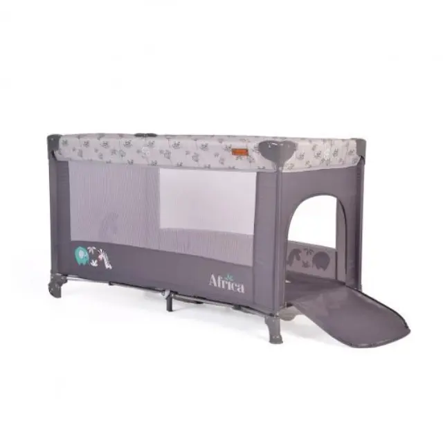 Cangaroo Παρκοκρέβατο Africa Grey 1 Layer (108553) Γκρι 2