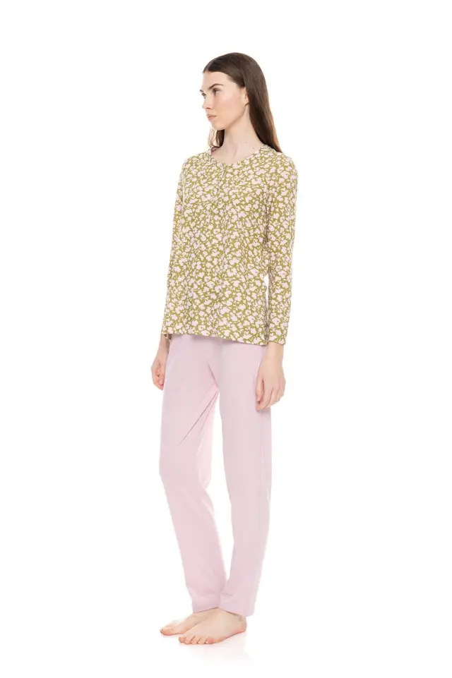 W1613 - Type - PYJAMA GREEN BLOSSOM 2
